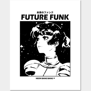 Future Funk Vaporwave Manga Aesthetic Posters and Art